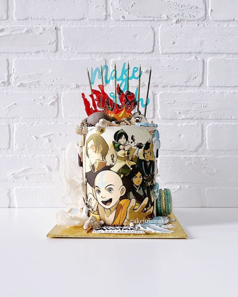 Designing a Special Avatar: The Last Airbender Cake