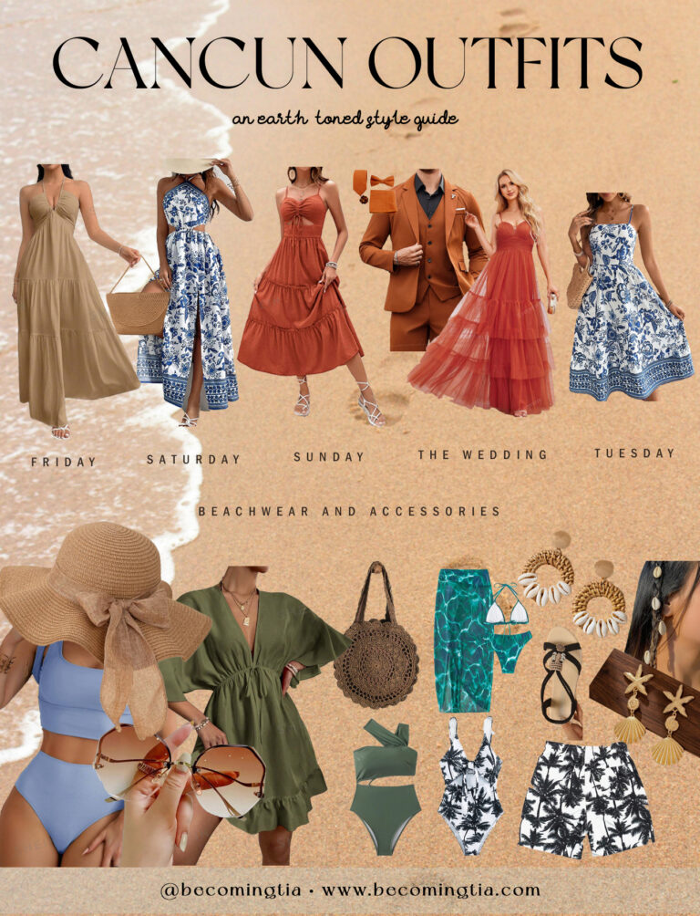 Terracotta & Sage: My Dreamy Earth-Toned Outfits for Cancun